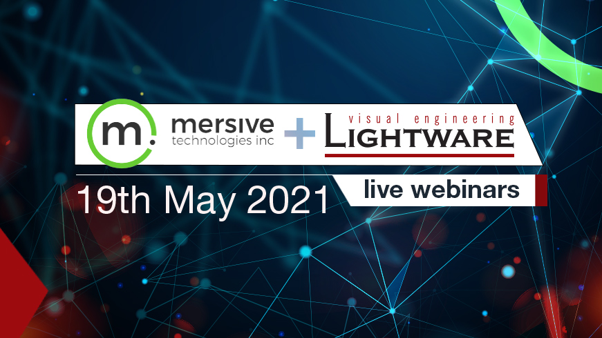 AV Possibilities in Your Meeting Space - Lightware & Mersive Joint Webinar